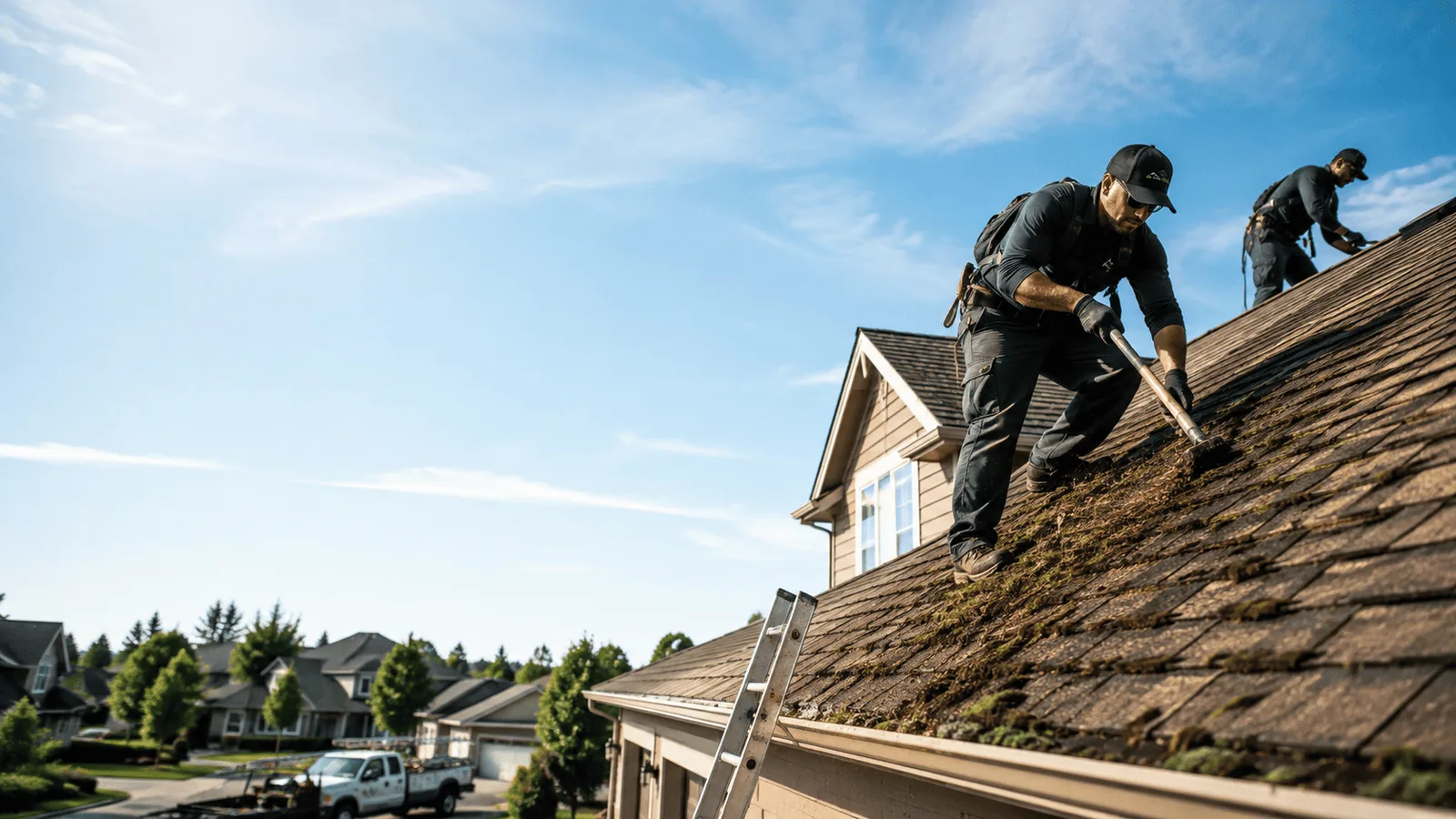 Roof Moss Removal in David City, NE near me
